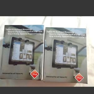 :* bundle of 2 NIB Universal PC Tablet Car head rest mount for IPad tablet black